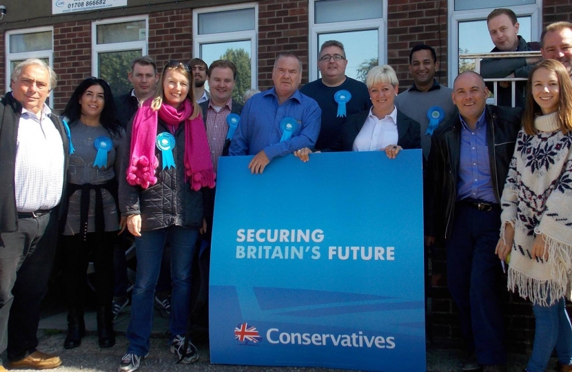 Jackie and campaigners helping to Secure Britain's Future
