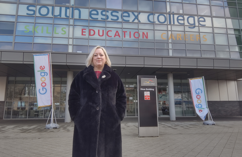 Jackie at South Essex College